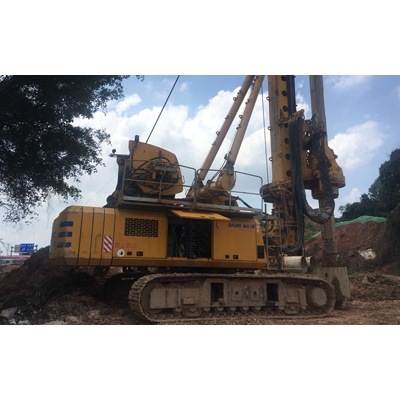 寶峨BG38旋挖鉆機，現場服務記錄